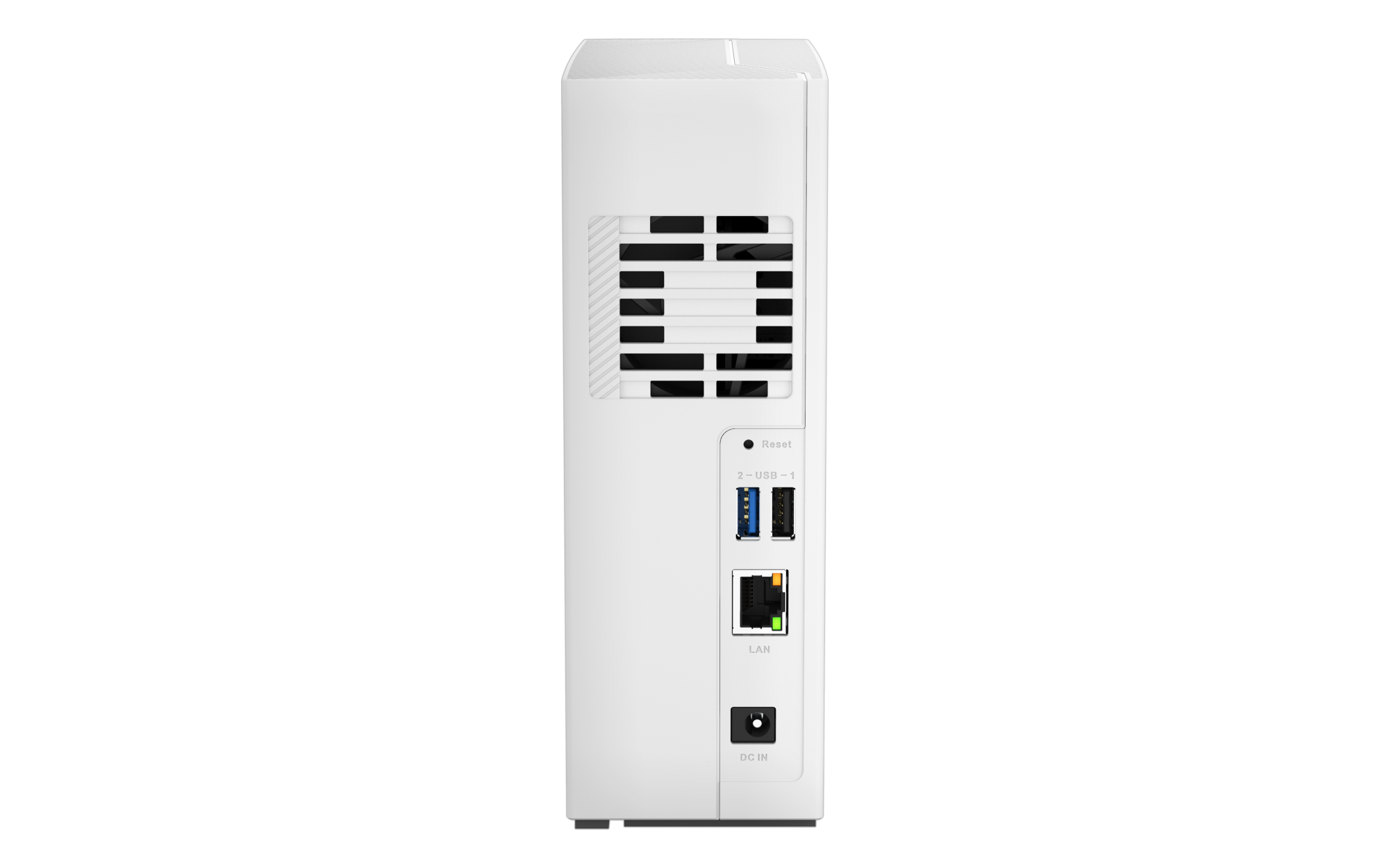 QNAP TS-133 - tylny panel z portami
