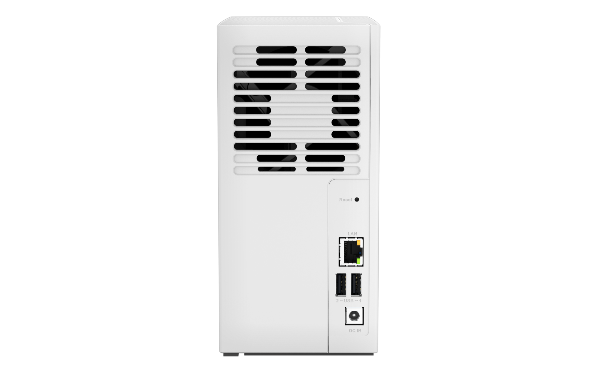 QNAP TS-233 - tylny panel z portami