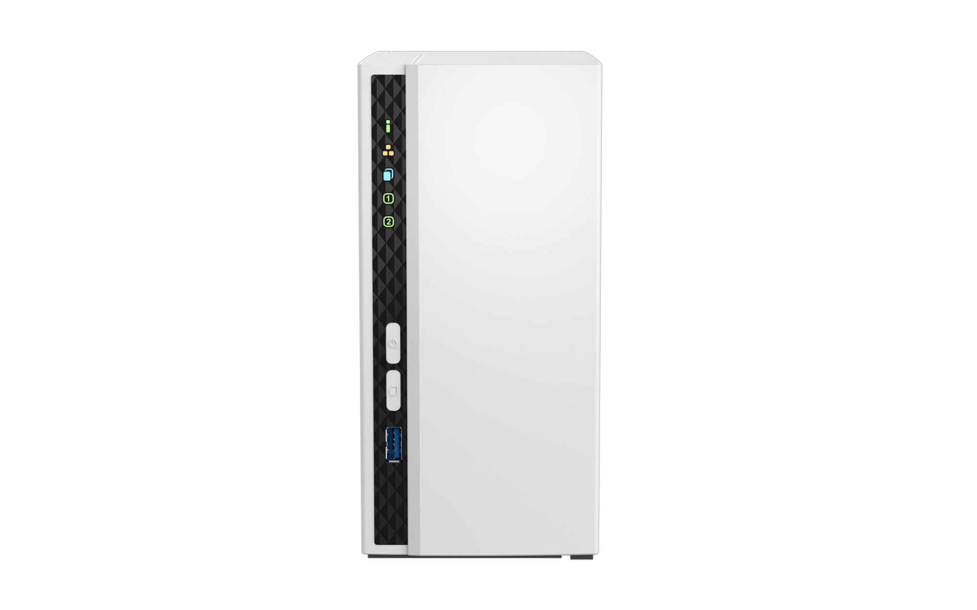 QNAP TS-233 - widok obudowy od przodu
