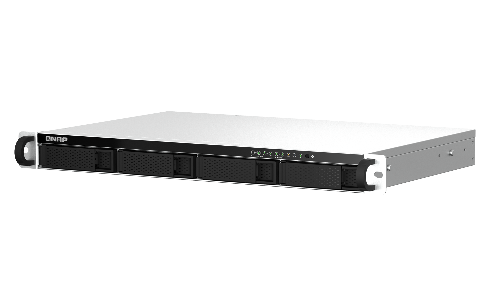 QNAP TS-464eU - widok obudowy rack od prawej strony