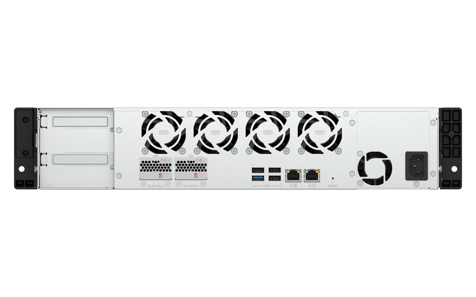 QNAP TS-h1065eU - tylny panel z portami